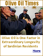 The daily consumption of olive oil might be playing a role in the extraordinary longevity of a small homogeneous population on the Italian island of Sardinia, maintaining cardiovascular health and mobility in the elderly.